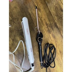 Lot 2 Weeyun, Conair  Tiny Curling Wand for Short Hair, Ceramic...